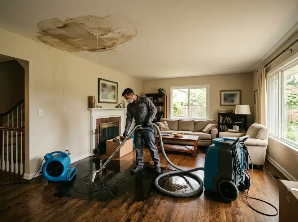 attic-pipe-burst-ceiling-drip-008 — frequently asked questions, Water Damage Restoration & Carpet Care in Creswell, OR